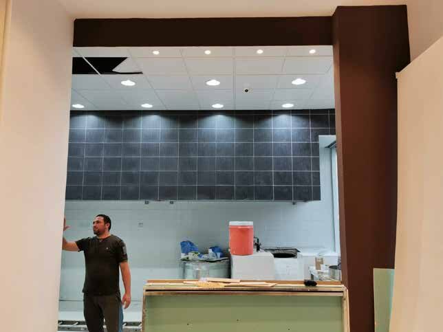 Arekat Saba interior fit-out in progress