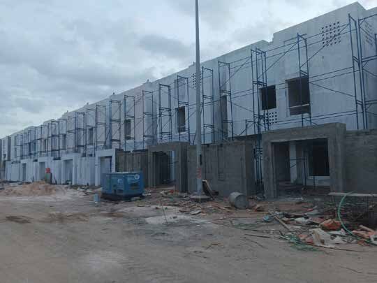 Khayala villas under construction, Jeddah